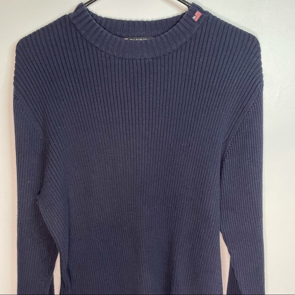 Polo Jeans Company Ralph Lauren Navy Blue Sweater - Picture 2 of 7